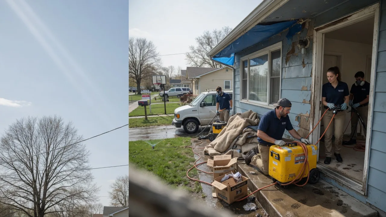 Basement Flood Cleanup in Cookstown, NJ near me